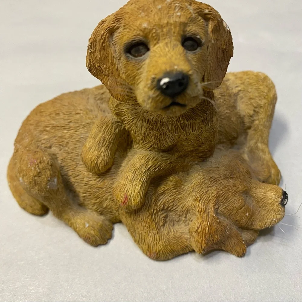 Vintage Whiskers by Martha Carey Golden Retriever Dog Puppy Home Decor Figurine